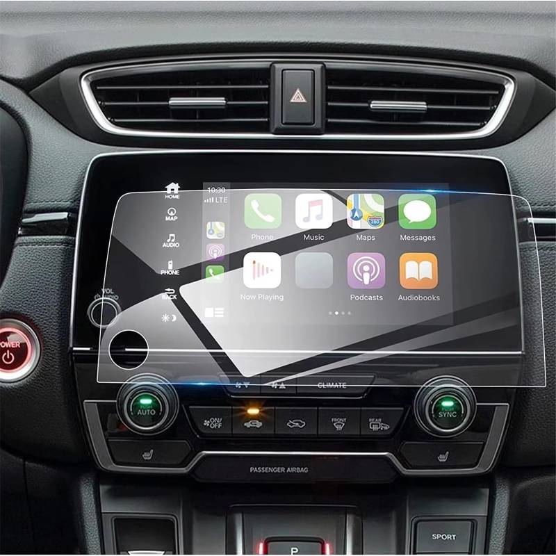 PSRRGZTM Kompatibel Mit CR-V LX EX EX-L 2017 2018 2019 2020 2021 2022 7-Zoll-Autoradio GPS-Navigation Innenzubehör Displayschutzfolie Aus Gehärtetem Glas Bildschirmschutz von PSRRGZTM