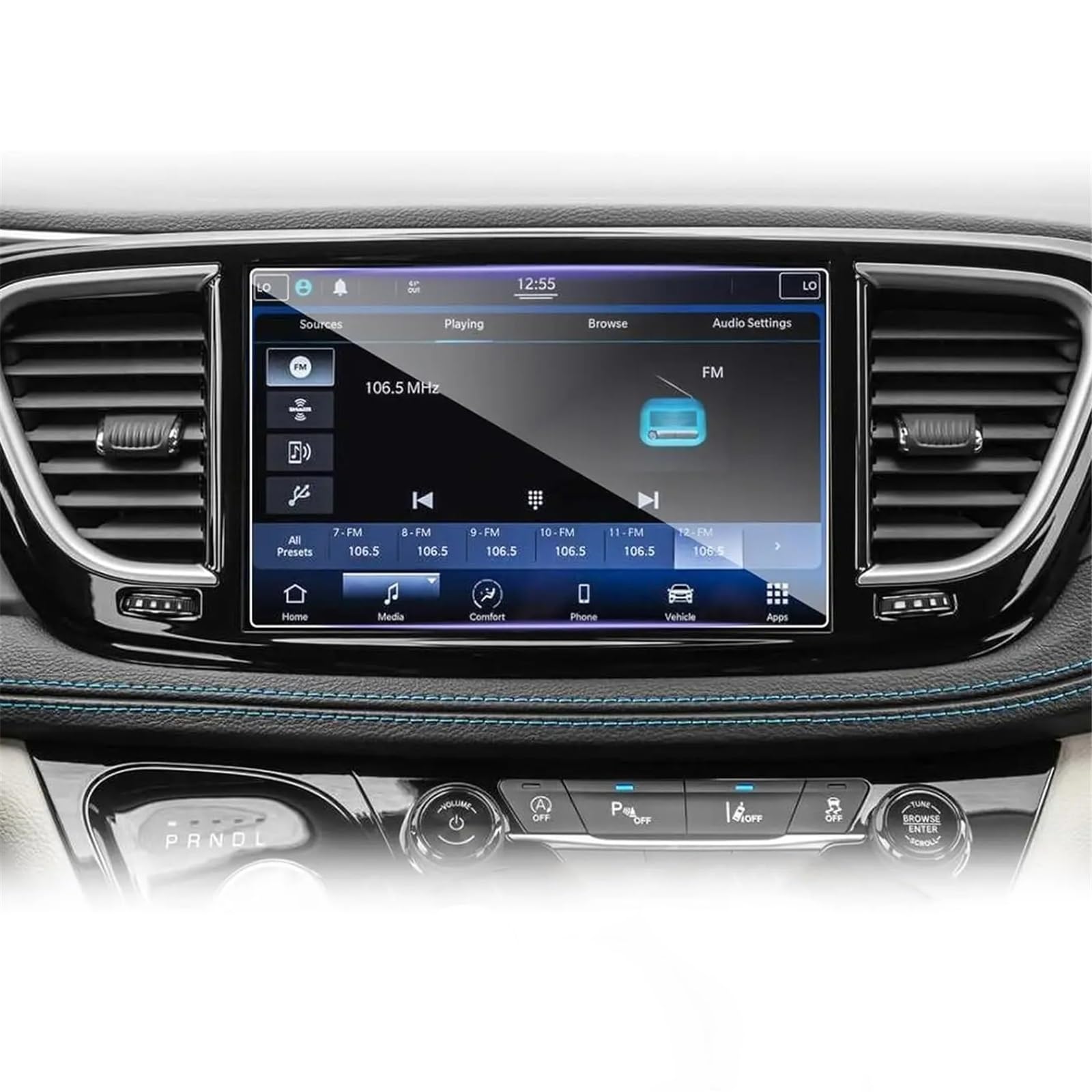 PSRRGZTM Kompatibel Mit Chrysler Für Pacifica 2017 2018 2019 2020 2021 2022 2023 10,1 Zoll LCD GPS-Navigation Displayschutzfolie Aus Gehärtetem Glas Bildschirmschutz PSRRGZTM Kompatibel Mit Chrysler Für Pacifica 2017 2018 2019 2020 2021 2022 2023 10,1 Zoll LCD GPS-Navigation Displayschutzfolie Aus Gehärtetem Glas Bildschirmschutz von PSRRGZTM