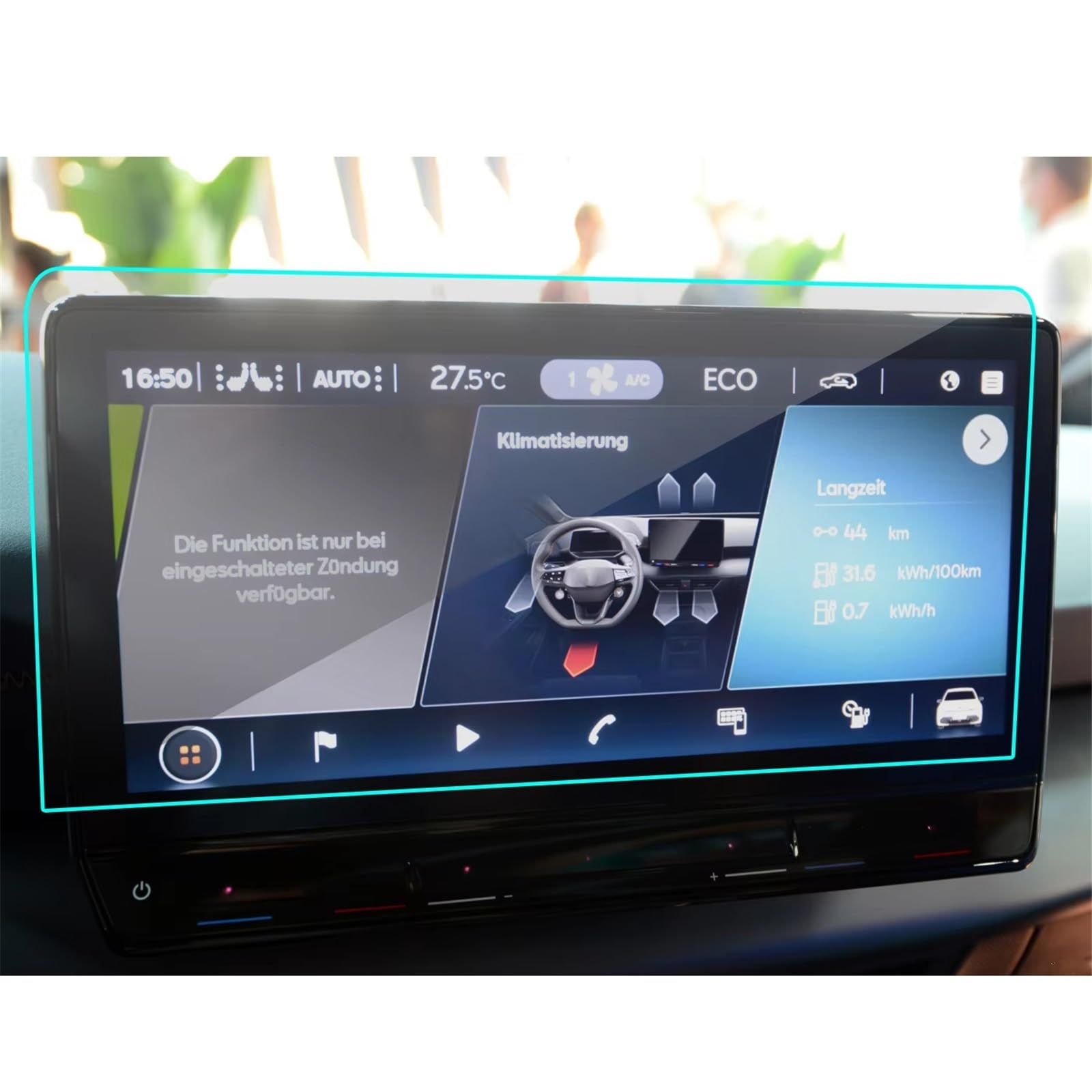 PSRRGZTM Kompatibel Mit Cupra Für Born 2022, 12-Zoll-Auto-GPS-Navigation, Innenausstattung, 2 Stück, PET-Displayschutzfolie Bildschirmschutz PSRRGZTM Kompatibel Mit Cupra Für Born 2022, 12-Zoll-Auto-GPS-Navigation, Innenausstattung, 2 Stück, PET-Displayschutzfolie Bildschirmschutz von PSRRGZTM