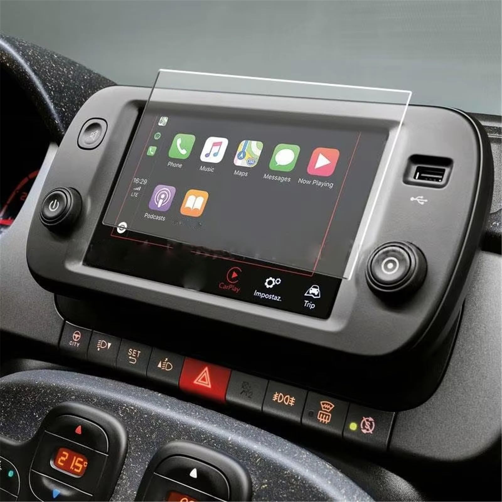 PSRRGZTM Kompatibel Mit FIAT Für Panda 2021 7 Zoll Autoradio GPS-Navigation Innenzubehör Displayschutzfolie Aus Gehärtetem Glas Bildschirmschutz PSRRGZTM Kompatibel Mit FIAT Für Panda 2021 7 Zoll Autoradio GPS-Navigation Innenzubehör Displayschutzfolie Aus Gehärtetem Glas Bildschirmschutz von PSRRGZTM