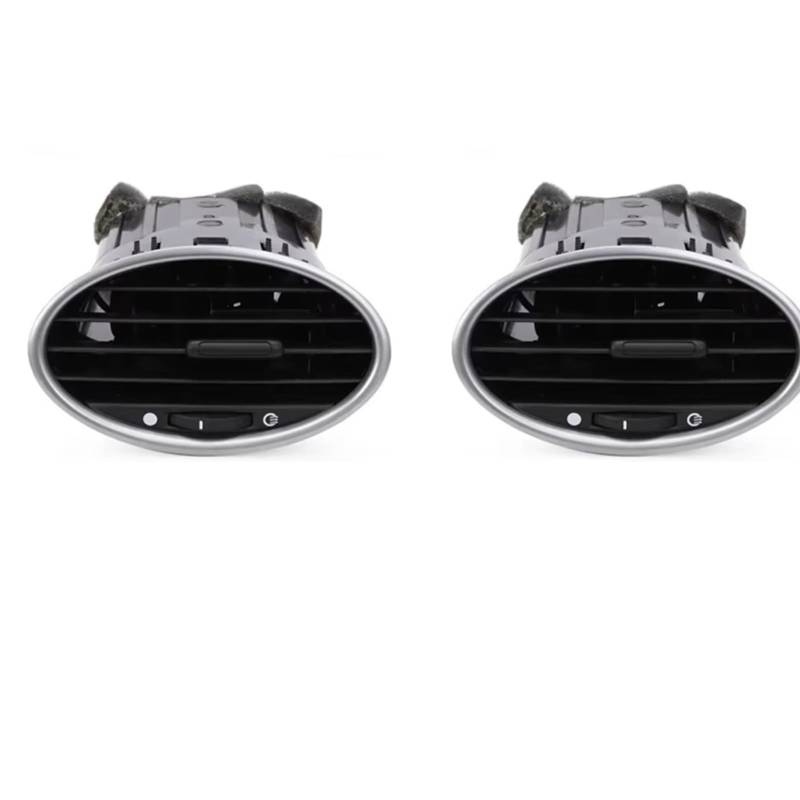 PSRRGZTM Kompatibel Mit Ford Für Focus MK2 2005–2013 2/4 Stück Klimaanlagenauslass Armaturenbrett-Entlüftung AC-Entlüftungsauslassdüse 4M51A014121 Lüftungsgitter(2PCS) von PSRRGZTM