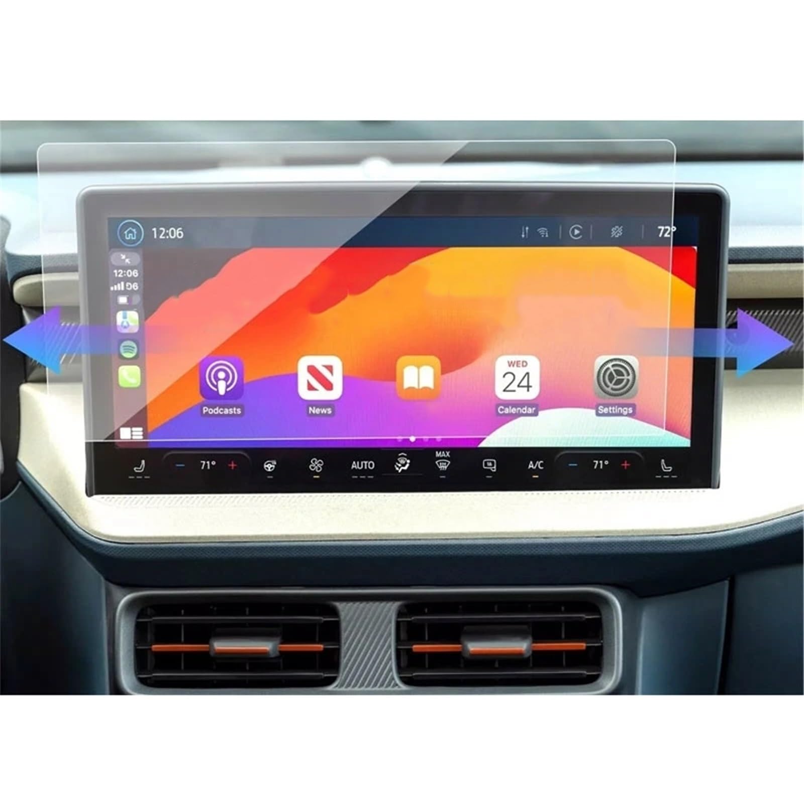 PSRRGZTM Kompatibel Mit Ford Für Maverick 2025 13,2 Zoll Infotainment-LCD-Autoradio GPS-Navigation Displayschutzfolie Aus Gehärtetem Glas Bildschirmschutz PSRRGZTM Kompatibel Mit Ford Für Maverick 2025 13,2 Zoll Infotainment-LCD-Autoradio GPS-Navigation Displayschutzfolie Aus Gehärtetem Glas Bildschirmschutz von PSRRGZTM