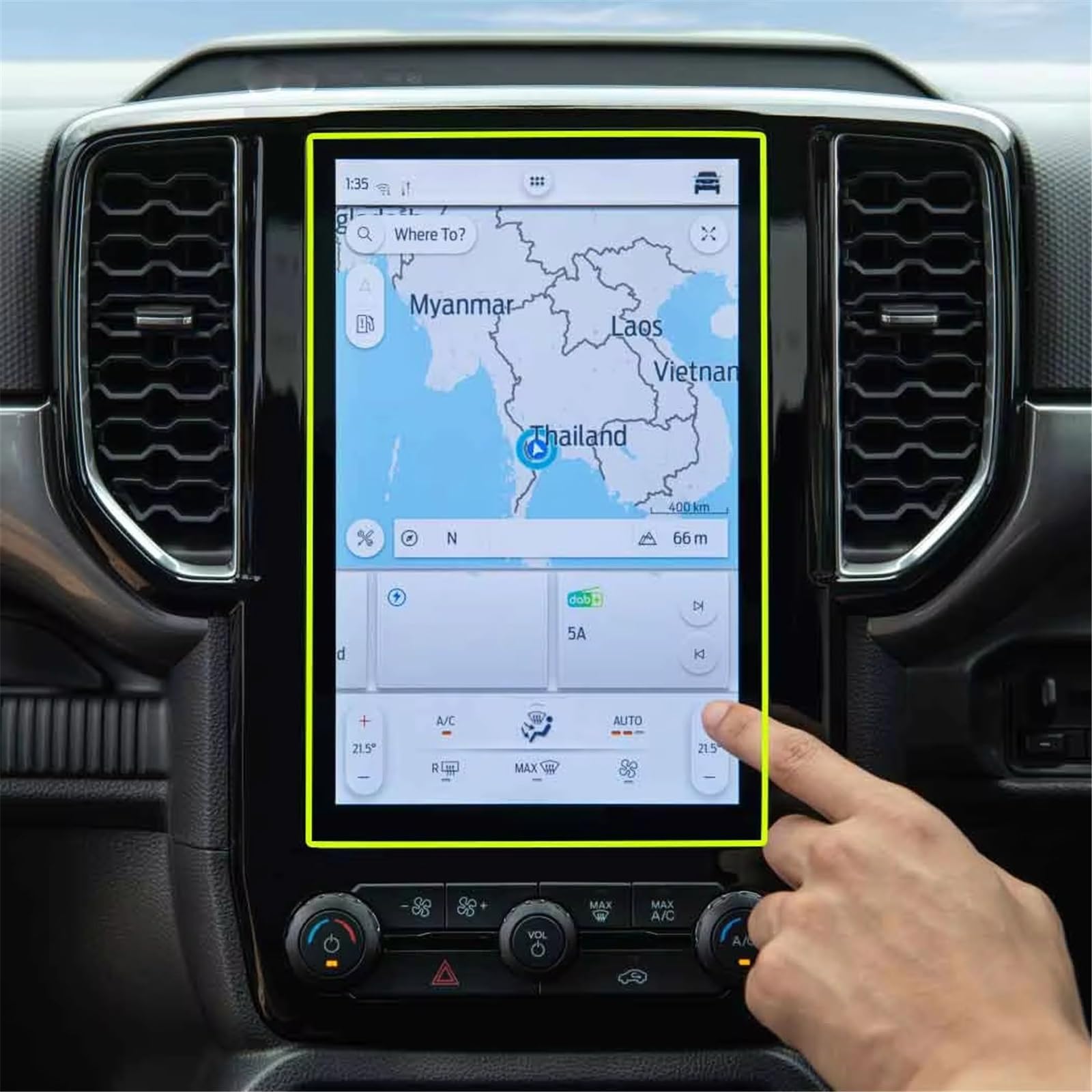 PSRRGZTM Kompatibel Mit Ford Für Ranger Für Wildtrak Für Raptor 2022 2023 Auto-Infotainment-GPS-Navigations-Displayschutzfolie 12 Zoll Schutzfolie Aus Gehärtetem Glas Bildschirmschutz PSRRGZTM Kompatibel Mit Ford Für Ranger Für Wildtrak Für Raptor 2022 2023 Auto-Infotainment-GPS-Navigations-Displayschutzfolie 12 Zoll Schutzfolie Aus Gehärtetem Glas Bildschirmschutz von PSRRGZTM