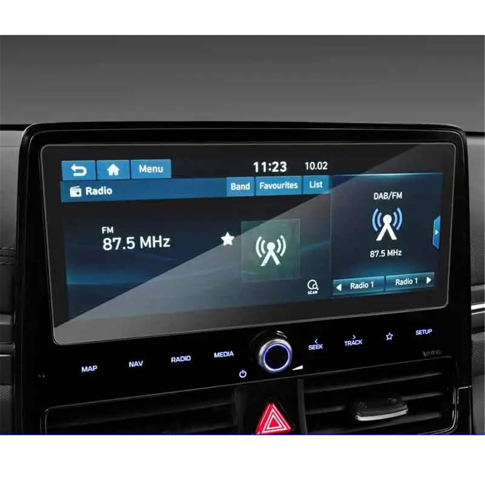 PSRRGZTM Kompatibel Mit Hyundai Für Ioniq 2020 10,25 Zoll Radio GPS Navigation Displayschutzfolie Aus Gehärtetem Glas Für Den Fahrzeuginnenraum Bildschirmschutz PSRRGZTM Kompatibel Mit Hyundai Für Ioniq 2020 10,25 Zoll Radio GPS Navigation Displayschutzfolie Aus Gehärtetem Glas Für Den Fahrzeuginnenraum Bildschirmschutz von PSRRGZTM