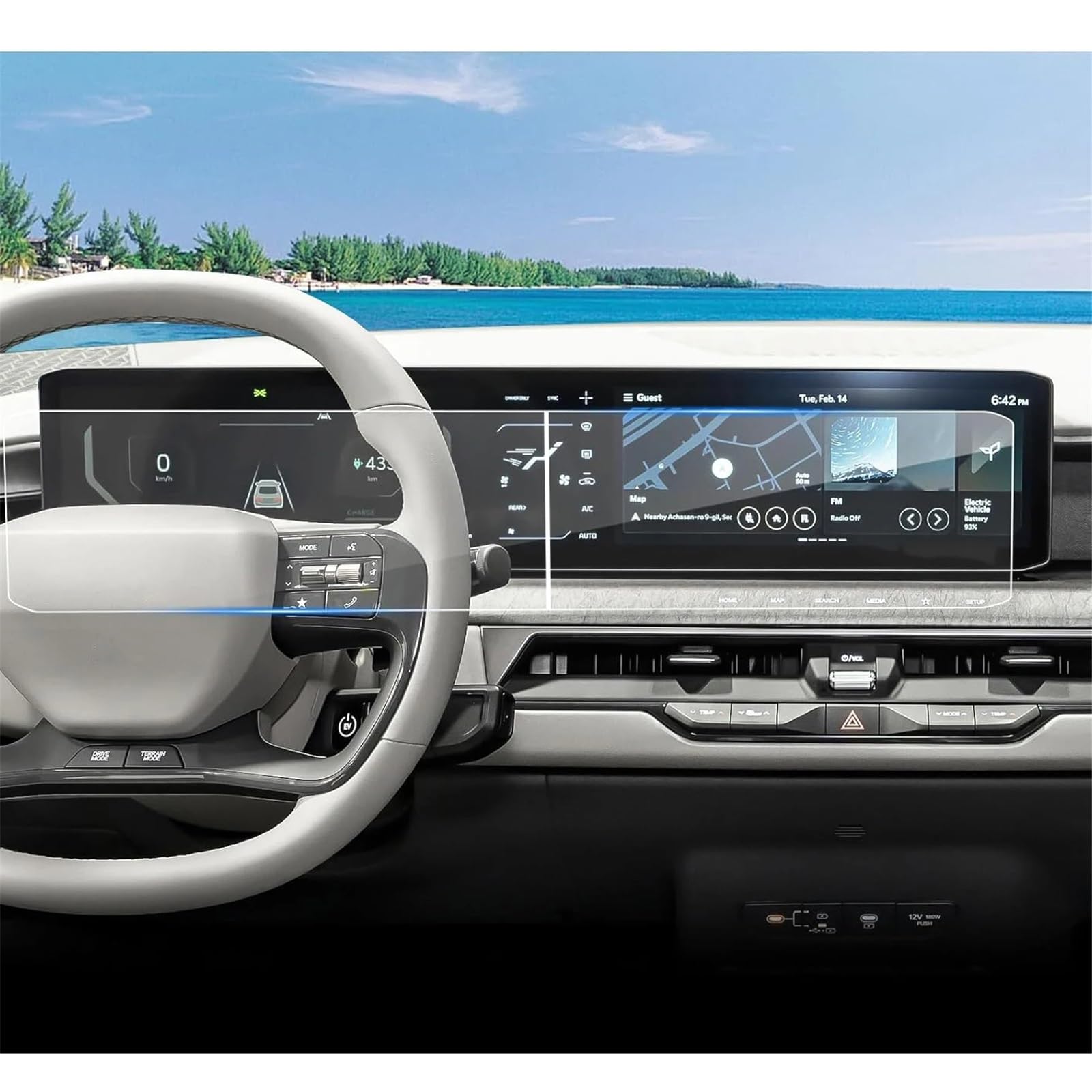 PSRRGZTM Kompatibel Mit KIA Für K3 K4 K5 2024 12,3 Zoll Autoradio GPS-Navigation Innenzubehör 2 Stück PET-Displayschutzfolie Bildschirmschutz PSRRGZTM Kompatibel Mit KIA Für K3 K4 K5 2024 12,3 Zoll Autoradio GPS-Navigation Innenzubehör 2 Stück PET-Displayschutzfolie Bildschirmschutz von PSRRGZTM