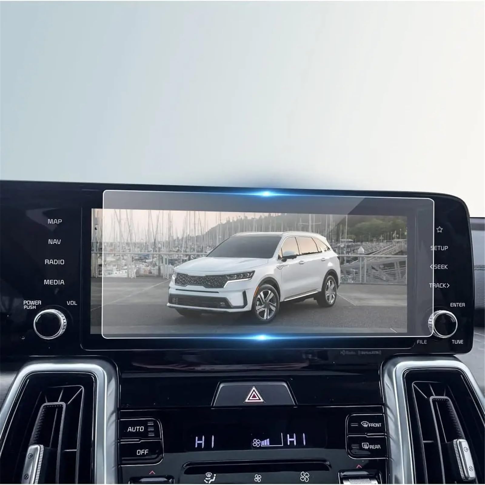 PSRRGZTM Kompatibel Mit Kia Für Sorento MQ4 Für Forte 2022 2023 10,25 Zoll Auto-GPS-Navigation Touchscreen-Schutzfolie Aus Gehärtetem Glas Bildschirmschutz PSRRGZTM Kompatibel Mit Kia Für Sorento MQ4 Für Forte 2022 2023 10,25 Zoll Auto-GPS-Navigation Touchscreen-Schutzfolie Aus Gehärtetem Glas Bildschirmschutz von PSRRGZTM