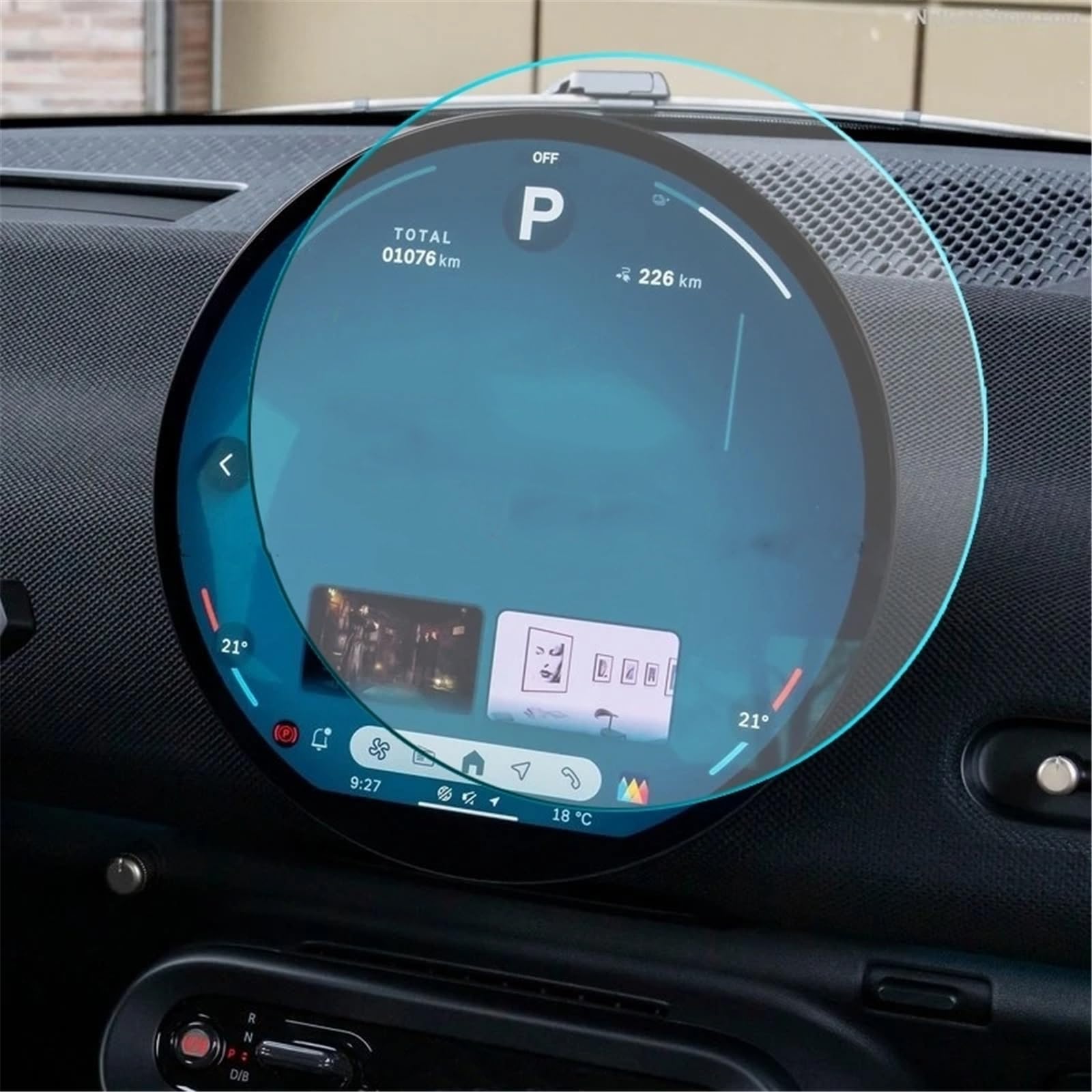 PSRRGZTM Kompatibel Mit Mini Für Cooper 2024 9,4 Zoll Auto-Infotainment-LCD-GPS-Navigation Multifunktionale Schutzfolie Aus Gehärtetem Glas Bildschirmschutz PSRRGZTM Kompatibel Mit Mini Für Cooper 2024 9,4 Zoll Auto-Infotainment-LCD-GPS-Navigation Multifunktionale Schutzfolie Aus Gehärtetem Glas Bildschirmschutz von PSRRGZTM