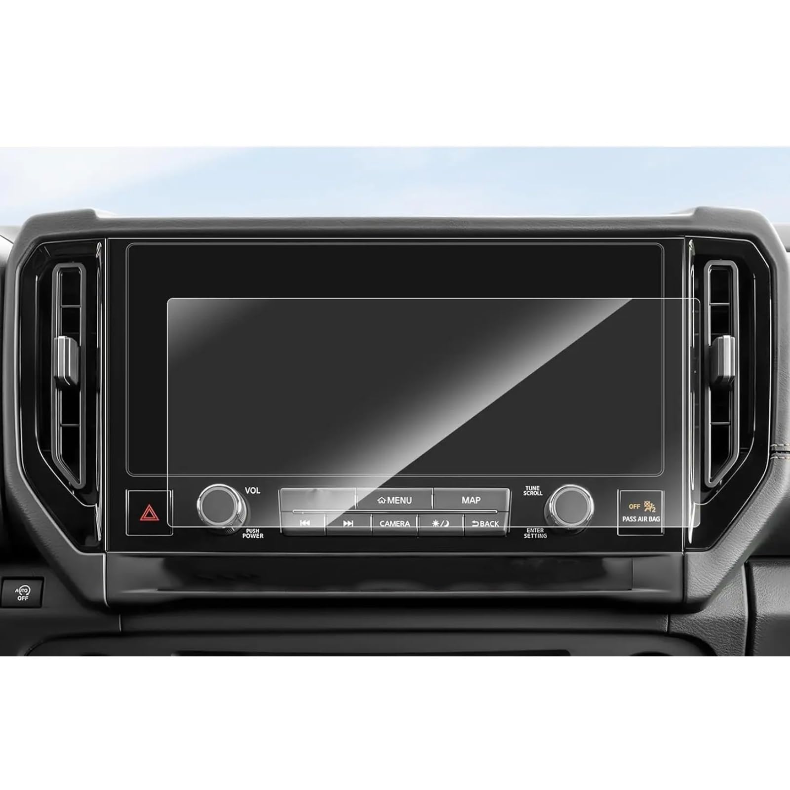 PSRRGZTM Kompatibel Mit Nissan Für Frontier 2025, 12,3 Zoll LCD-Autoradio, GPS-Navigation, Bildschirmschutzfolie, 2 Stück, PET-Bildschirmschutz Bildschirmschutz PSRRGZTM Kompatibel Mit Nissan Für Frontier 2025, 12,3 Zoll LCD-Autoradio, GPS-Navigation, Bildschirmschutzfolie, 2 Stück, PET-Bildschirmschutz Bildschirmschutz von PSRRGZTM
