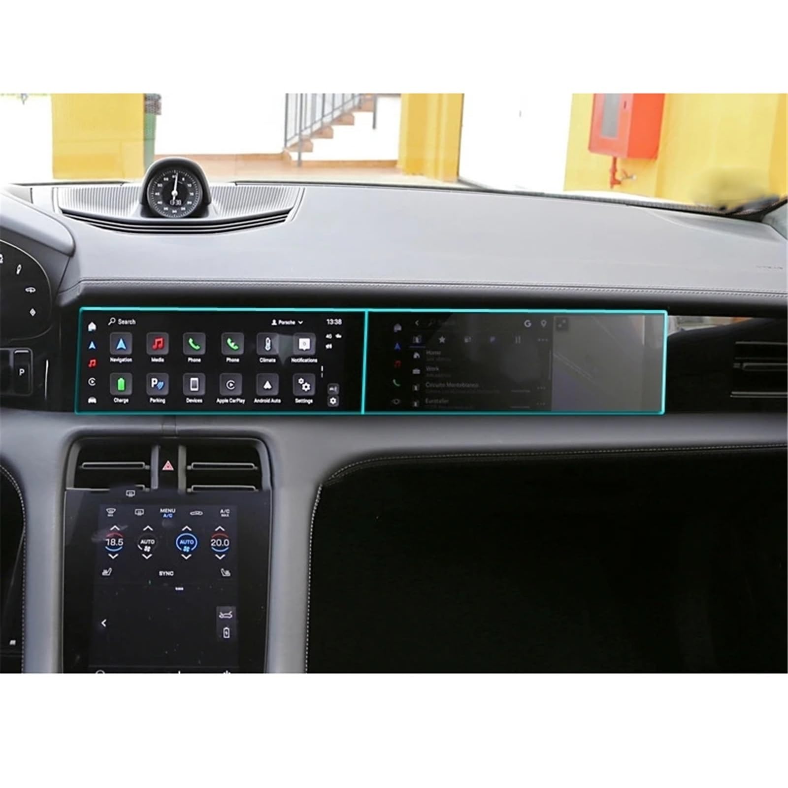 PSRRGZTM Kompatibel Mit Porsche Für Taycan 2020 2021 2022 Displayschutzfolie Für Infotainmentsystem, Radio, GPS, Navigation Bildschirmschutz PSRRGZTM Kompatibel Mit Porsche Für Taycan 2020 2021 2022 Displayschutzfolie Für Infotainmentsystem, Radio, GPS, Navigation Bildschirmschutz von PSRRGZTM