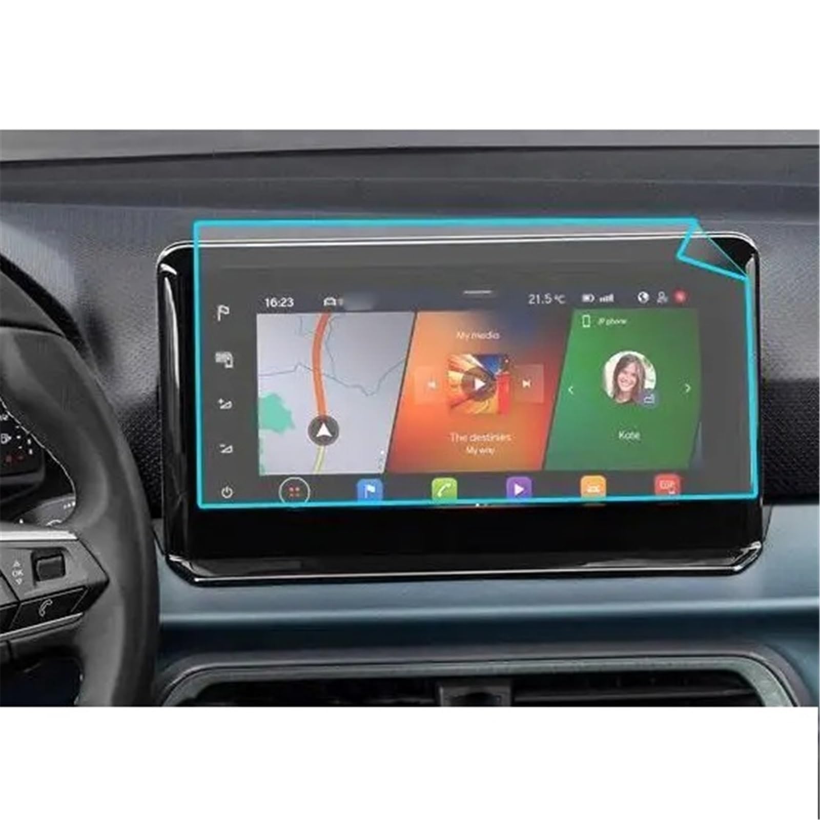 PSRRGZTM Kompatibel Mit Seat Für Arona 2021 2022 9,2 Zoll Auto-Infotainment-Autoradio GPS-Navigation Touch-Display PET-Displayschutzfolie Bildschirmschutz PSRRGZTM Kompatibel Mit Seat Für Arona 2021 2022 9,2 Zoll Auto-Infotainment-Autoradio GPS-Navigation Touch-Display PET-Displayschutzfolie Bildschirmschutz von PSRRGZTM