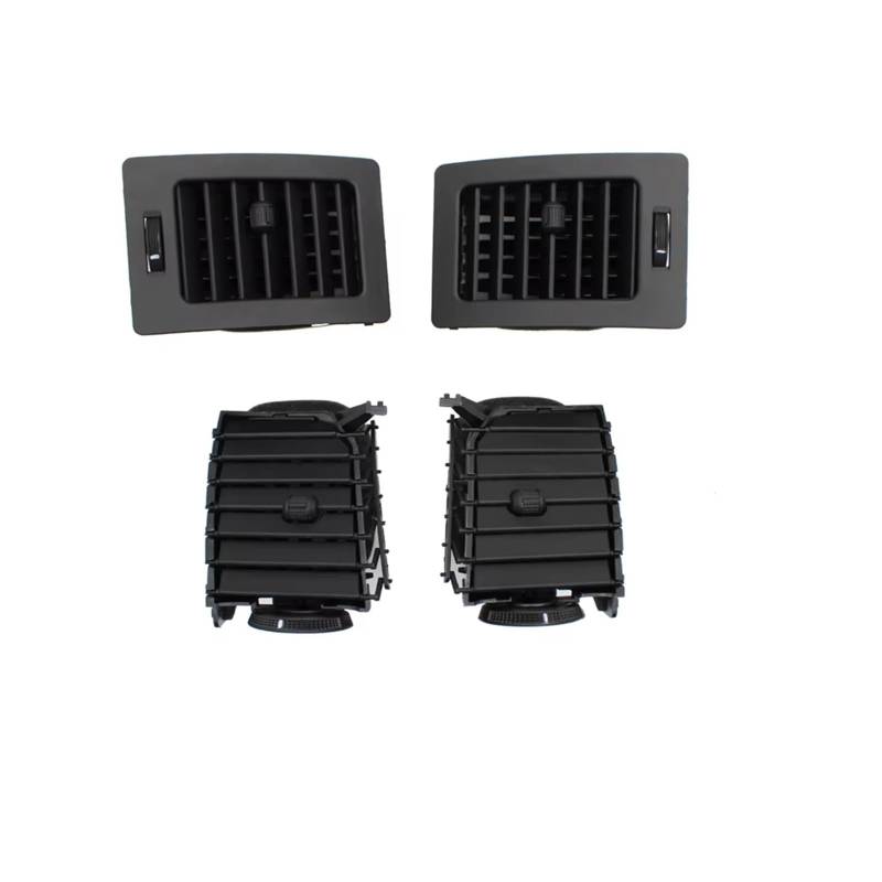 PSRRGZTM Kompatibel Mit Toyota Für Hilux 2004–2011 2012 2013 2014 2015 Zentrales Armaturenbrett Vorne Links Und Rechts Teile Die Montage Der Entlüftungsöffnung. Lüftungsgitter(RHD-lhd air-2pcs) von PSRRGZTM