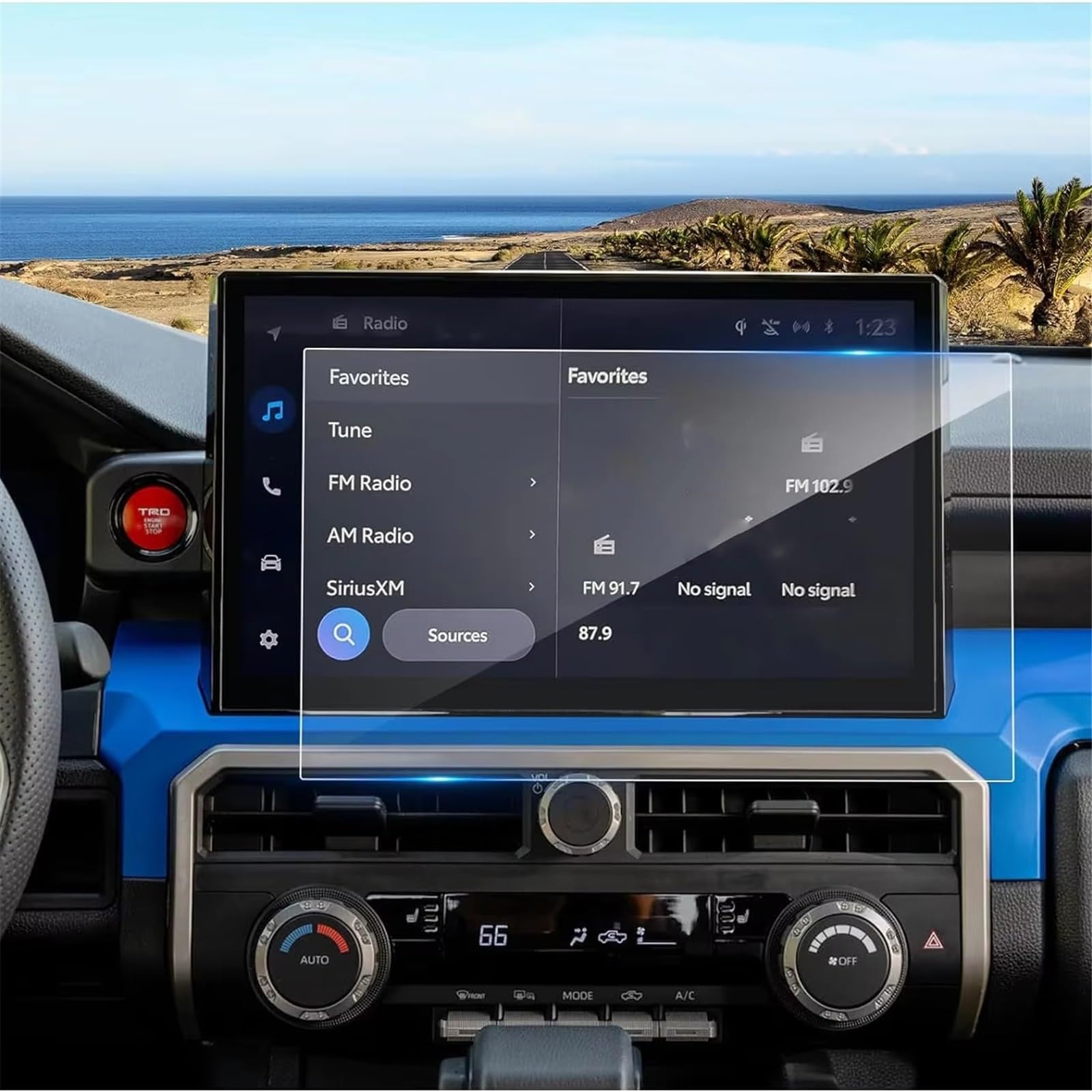 PSRRGZTM Kompatibel Mit Toyota Für Tacoma 2024 LCD-Autoradio 14 Zoll GPS-Navigation PET-Bildschirmschutzfolie 2 Stück Bildschirmschutz PSRRGZTM Kompatibel Mit Toyota Für Tacoma 2024 LCD-Autoradio 14 Zoll GPS-Navigation PET-Bildschirmschutzfolie 2 Stück Bildschirmschutz von PSRRGZTM