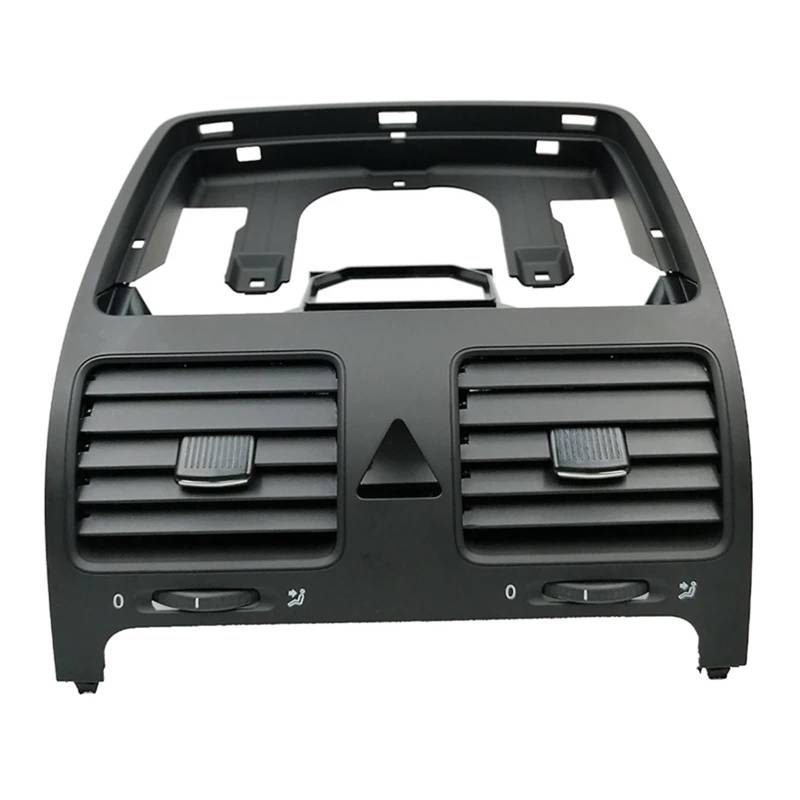 PSRRGZTM Kompatibel Mit VW Für Jetta MK5 2006 2007 2008 2009 2010 2011 Armaturenbrett Klimaanlage Out Grill Auto Air Outlet Vent Lüftungsgitter(Center A) von PSRRGZTM