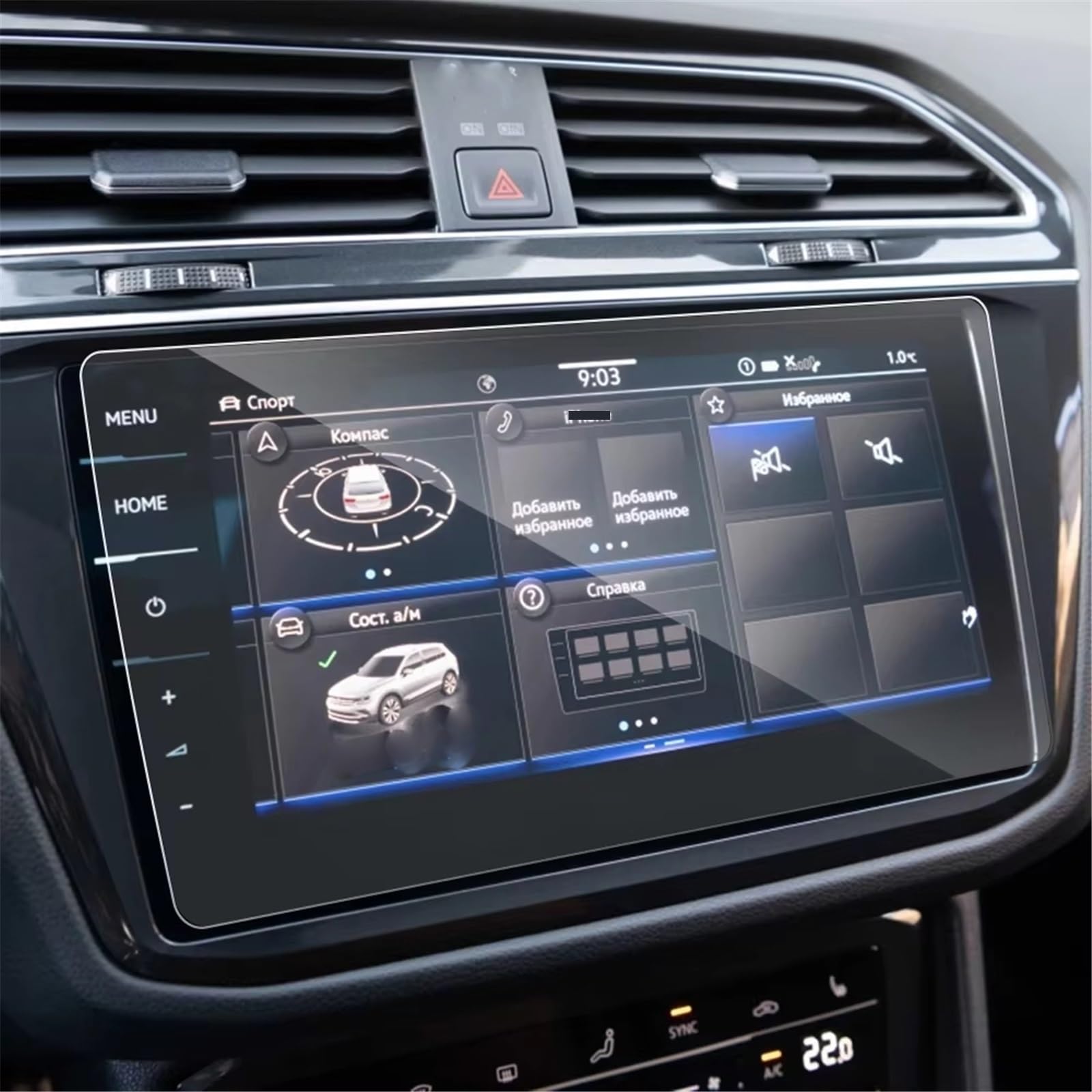 PSRRGZTM Kompatibel Mit VW Für Tiguan Für Allspace 2021 2022 9,2 Zoll Auto GPS Navigation Displayschutzfolie Aufkleber Zubehör Bildschirmschutz PSRRGZTM Kompatibel Mit VW Für Tiguan Für Allspace 2021 2022 9,2 Zoll Auto GPS Navigation Displayschutzfolie Aufkleber Zubehör Bildschirmschutz von PSRRGZTM