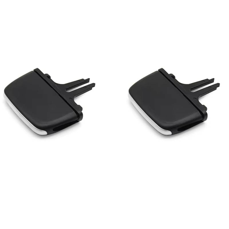 PSRRGZTM Kompatibel Mit Volvo Für V90 S90 2016–2024 Armaturenbrett Vorne Und Hinten Klimaanlage Lüftungsgitter Auslasslasche Clip Schieber Reparatursatz Lüftungsgitter(2PCS) von PSRRGZTM