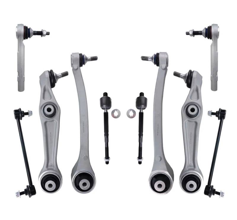 10-teiliges Front Upper Lower Arm Stabilisator Link Set Kompatibel for Tesla Modell X 2015 2016 2017 2018 2019 2020 2021 2022 von PSUYFF