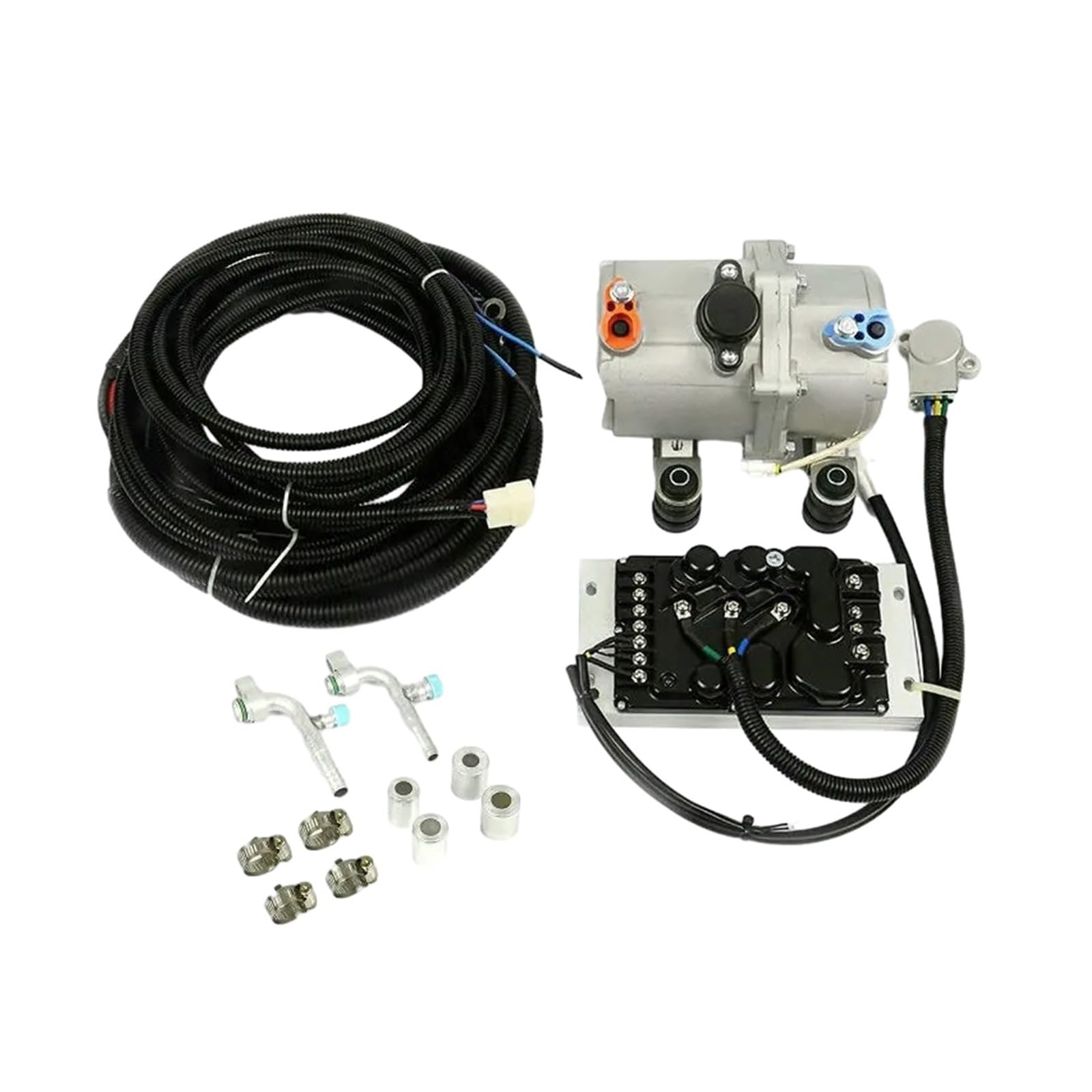 12V 24V Elektrischer Kompressorsatz for Auto-AC-Klimaanlage Auto-LKW-Bus-Boots-Traktor-Shop Automobil-Klimaanlage(24 Voltage) von PSUYFF