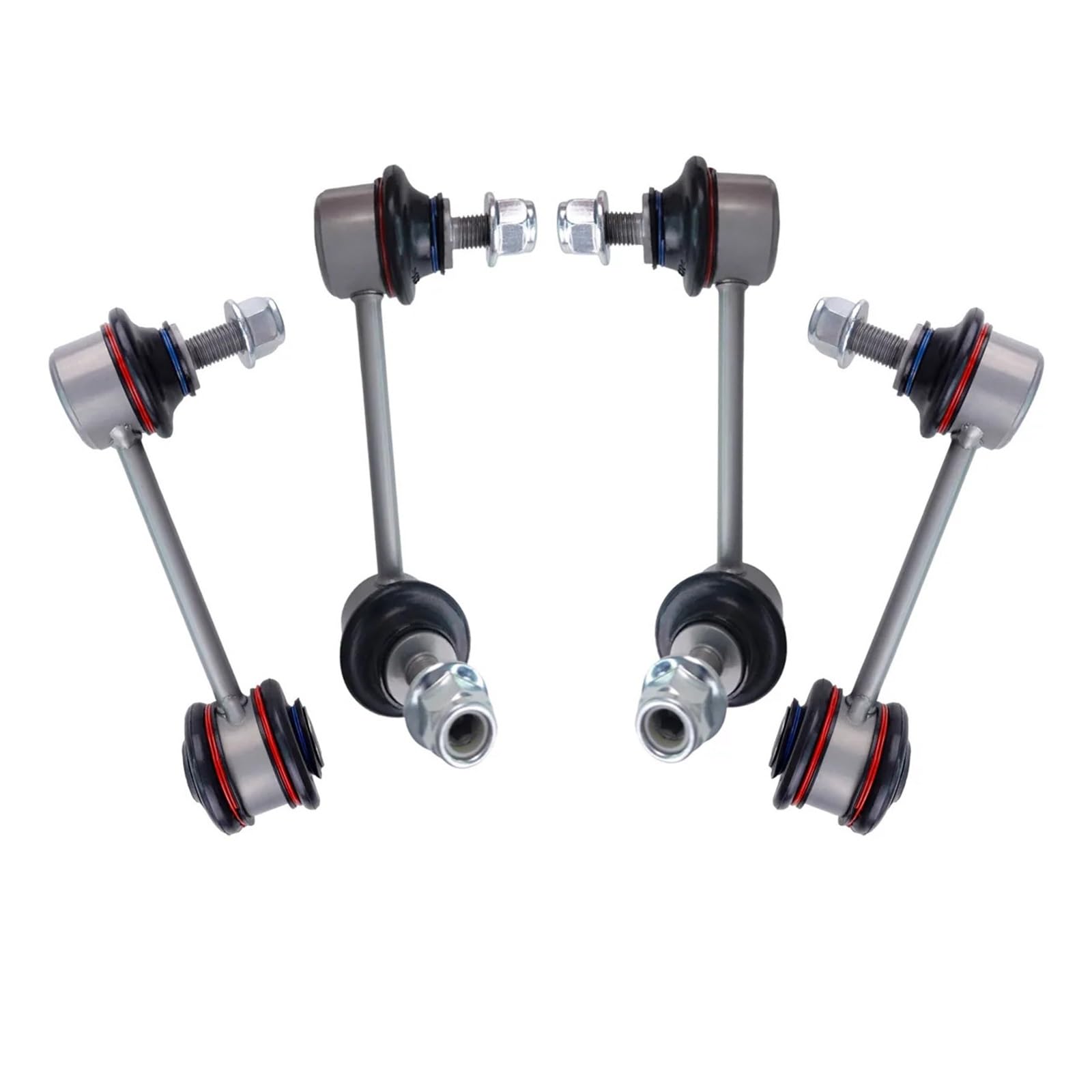 4-teiliges Stabilisator-Endverbindungsset, kompatibel mit Maserati Ghibli Quattroporte M156 M157 2013 2014 2015 2016 2017 2018 2019 2020 2021 2022 4-teiliges Stabilisator-Endverbindungsset, kompatibel mit Maserati Ghibli Quattroporte M156 M157 2013 2014 2015 2016 2017 2018 2019 2020 2021 2022 von PSUYFF