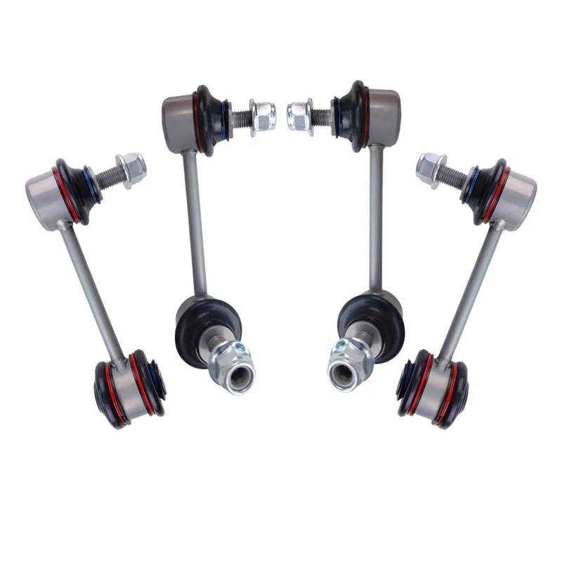 4-teiliges Stabilisator-Endverbindungsset, kompatibel mit Maserati Ghibli Quattroporte M156 M157 2013 2014 2015 2016 2017 2018 2019 2020 2021 2022 von PSUYFF