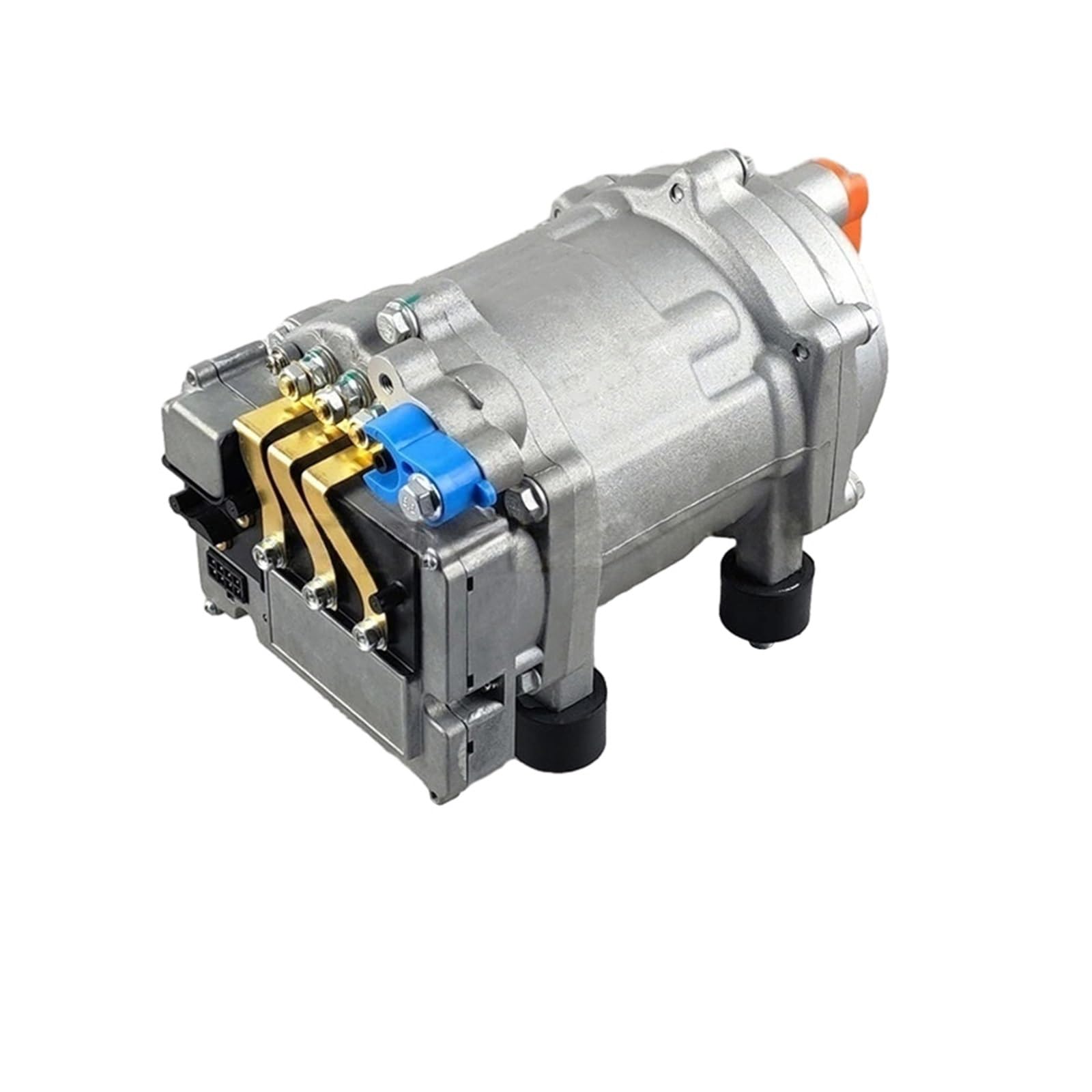 A/C 12V 24V Elektrischer Kompressorsatz Elektrischer Kompressor Kompatibel Kompatibel for Auto-LKW-Bus-Traktor-Shop Automobil-Klimaanlage(12V Split Compressor) von PSUYFF