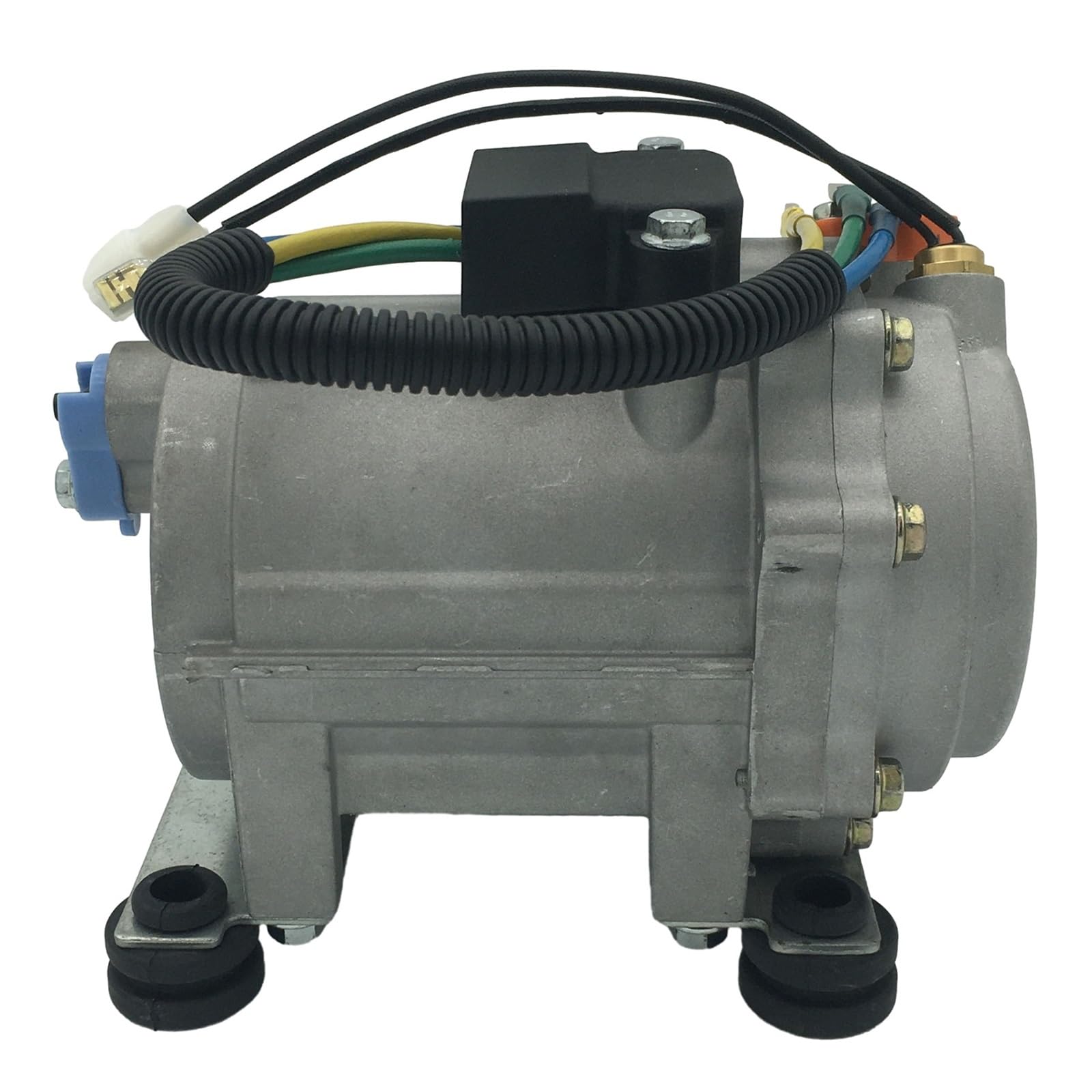 Elektrischer Klimaanlagenkompressor, 12 V DC, 12 cc, R134a, 4000 U/min, Wird mit Einer Montagehalterung geliefert Elektrischer Klimaanlagenkompressor, 12 V DC, 12 cc, R134a, 4000 U/min, Wird mit Einer Montagehalterung geliefert von PSUYFF