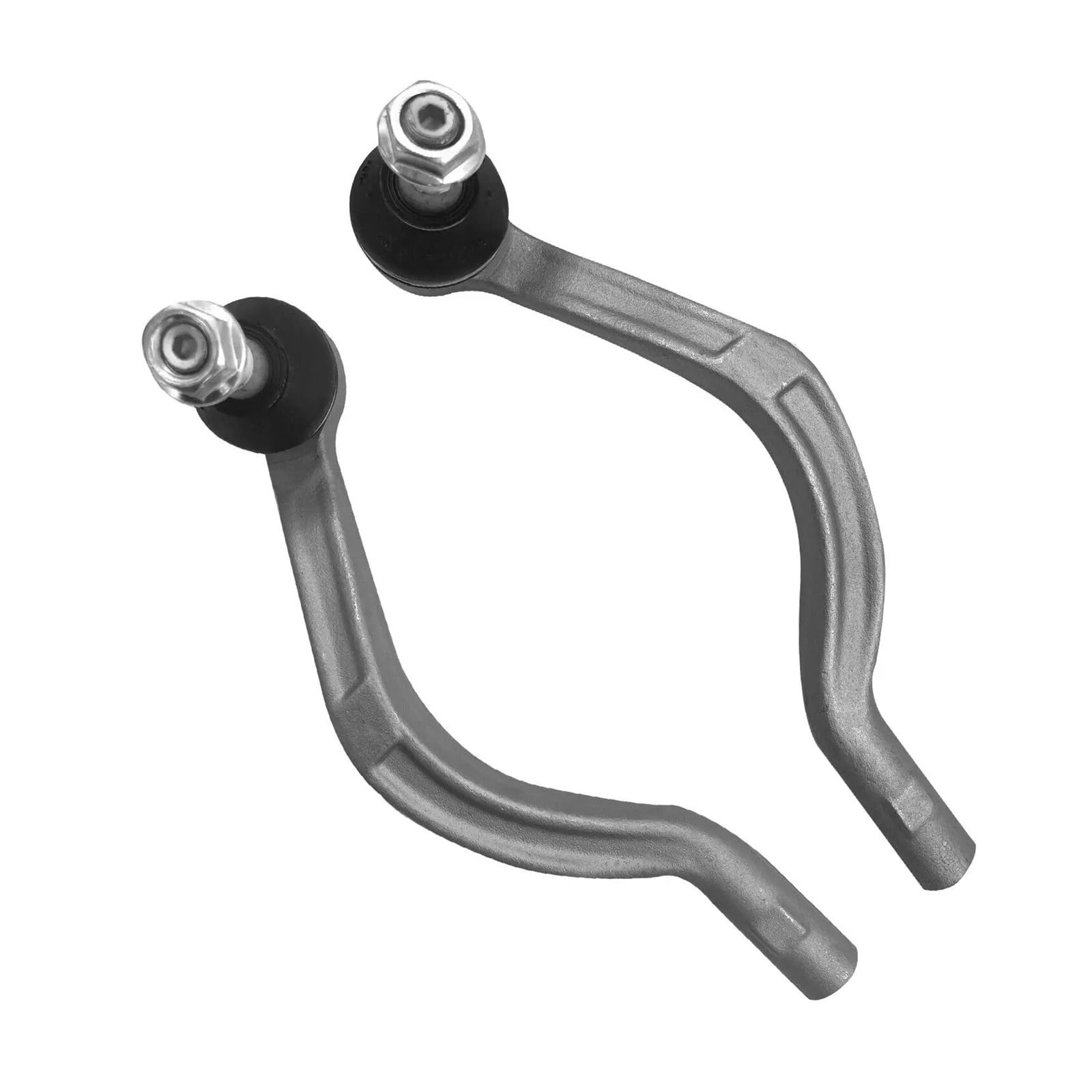 Paar vordere äußere Spurstangenköpfe, Links und rechts, Set-Kit, kompatibel mit Maserati Ghibli Quattroporte M156 M157 2014 2015 2016 von PSUYFF