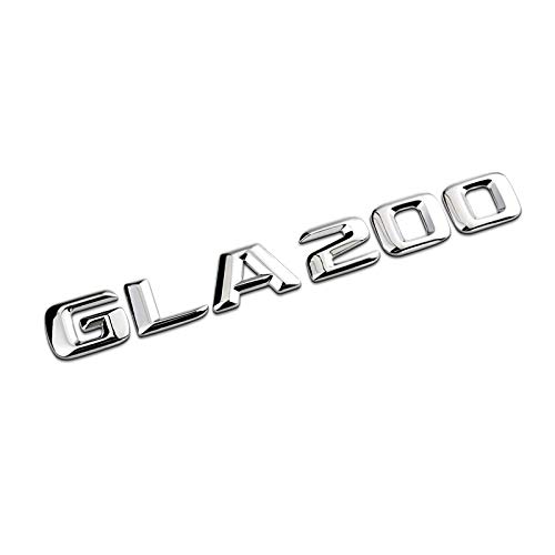 PT-Decors GLA200 Emblem Aufkleber Abzeichen für Auto Auto LKW Kotflügel Stoßstange Kofferraum Kofferraum Aufkleber PT-Decors GLA200 Emblem Aufkleber Abzeichen für Auto Auto LKW Kotflügel Stoßstange Kofferraum Kofferraum Aufkleber von PT-Decors