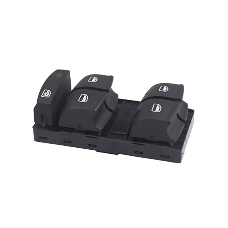 Auto Fensterheberschalter Für 06-11 A3 06-10 A6 C6 08-11 Für A6 C6 Limousine RS6 07-10 Q7 Fenster Control Schalter Taste 4F 0 959 851 F 4F0959851F(Master Window Switch) von PTGZGFNPAM