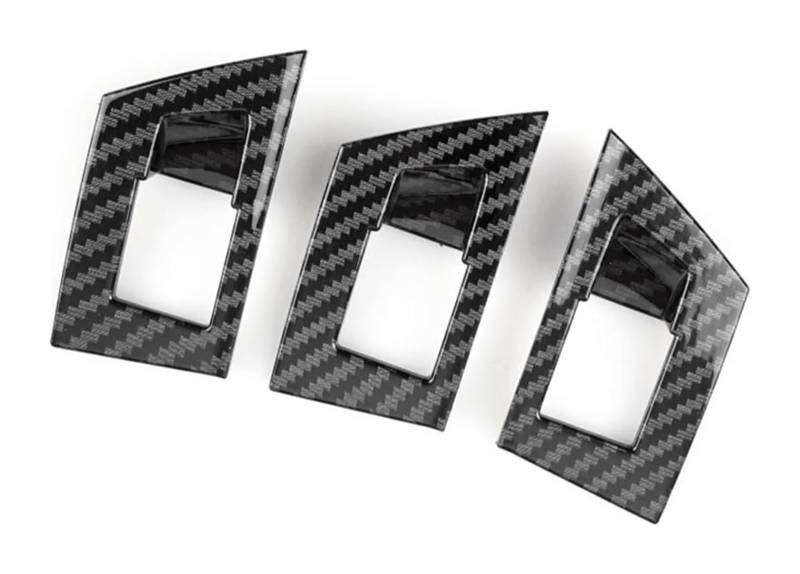 Auto Fensterheberschalter Für B&MW 5er F10 F18 2011-2017 Autotür Fensterheber Knopfrahmen Abdeckung Verkleidung Autoinnenaufkleber Autoinnenausstattung(Rhd) von PTGZGFNPAM
