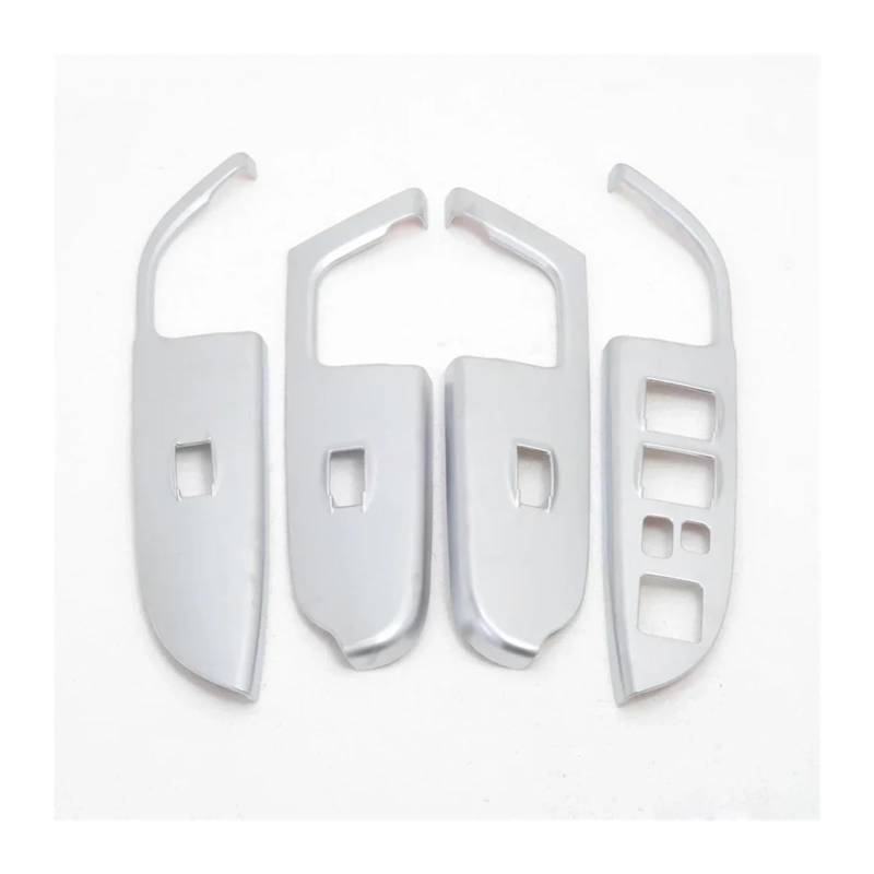 Auto Fensterheberschalter Für M&ITSUBISHI Für ASX 2011-2024 Auto-Innentür-Armlehne Fensterheber-Schalter Knopffeldabdeckung Verkleidung Innenausstattung Auto-Innenaufkleber(Abs Matte) von PTGZGFNPAM