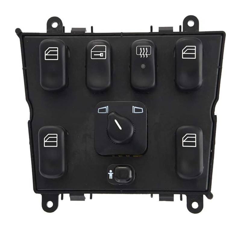 Auto Fensterheberschalter Für M&ercedes Für B&enz ML320 ML500 1638206610 A1638206610 Elektrischer Fensterheber-Hauptschalterknopf Auto-Druckknopfschalter von PTGZGFNPAM