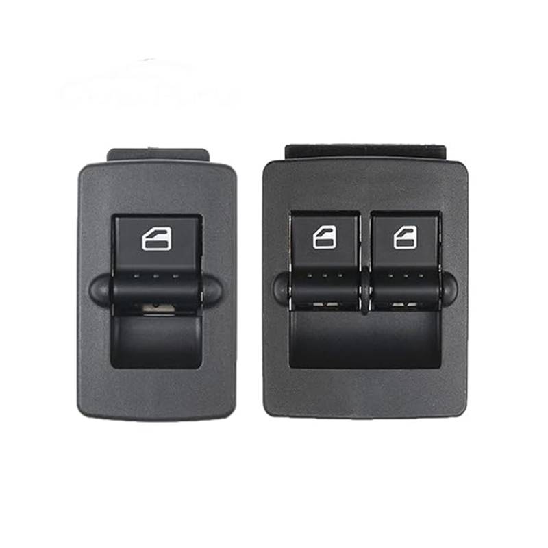 Auto Fensterheberschalter Für VW 1998-2010 Auto Elektrische Master Fenster Control Schalter Auto Push Button Schalter Power Fenster Schalter 1C0959527A 1C0959855A(1 Set Carbon Pattern) von PTGZGFNPAM