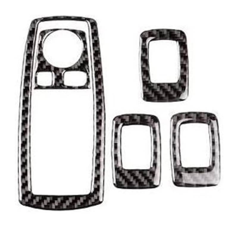 Auto Fensterheberschalter Für X3 E83 2006-2010 Auto Zentrale Bedienfeld Auto Fensterheber Schalter Panel Lenkrad Trim Rahmen Innen Komplette Set(1) von PTGZGFNPAM