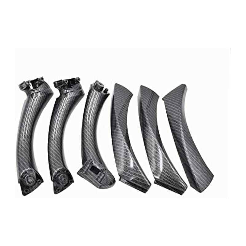 Innengriff Autotür Für 3er E90 E91 E92 316 318 320 325 328i 2005–2012 Auto-Innentürgriffe Mit Abdeckung(Carbon Fiber Lhd) von PTGZGFNPAM