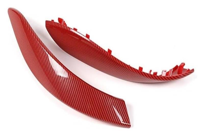 Innengriff Autotür Für 3er F30 F35 F3X 2012–2019 Auto Links Rechts Innentürgriff-Abdeckungsverkleidung 2 4 Stück(Carbon Fbre-red-2) von PTGZGFNPAM