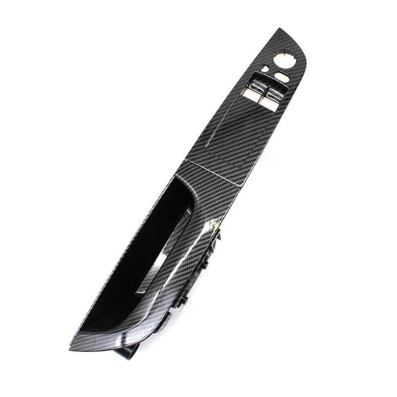 Innengriff Autotür Für 3er-Serie M3 E92 Coupe 320i 330i 335i 2007–2014, Innenverkleidung Der Linken Fahrertür, Armlehne, Fensterschalter(Left Carbonfiber pattern) von PTGZGFNPAM