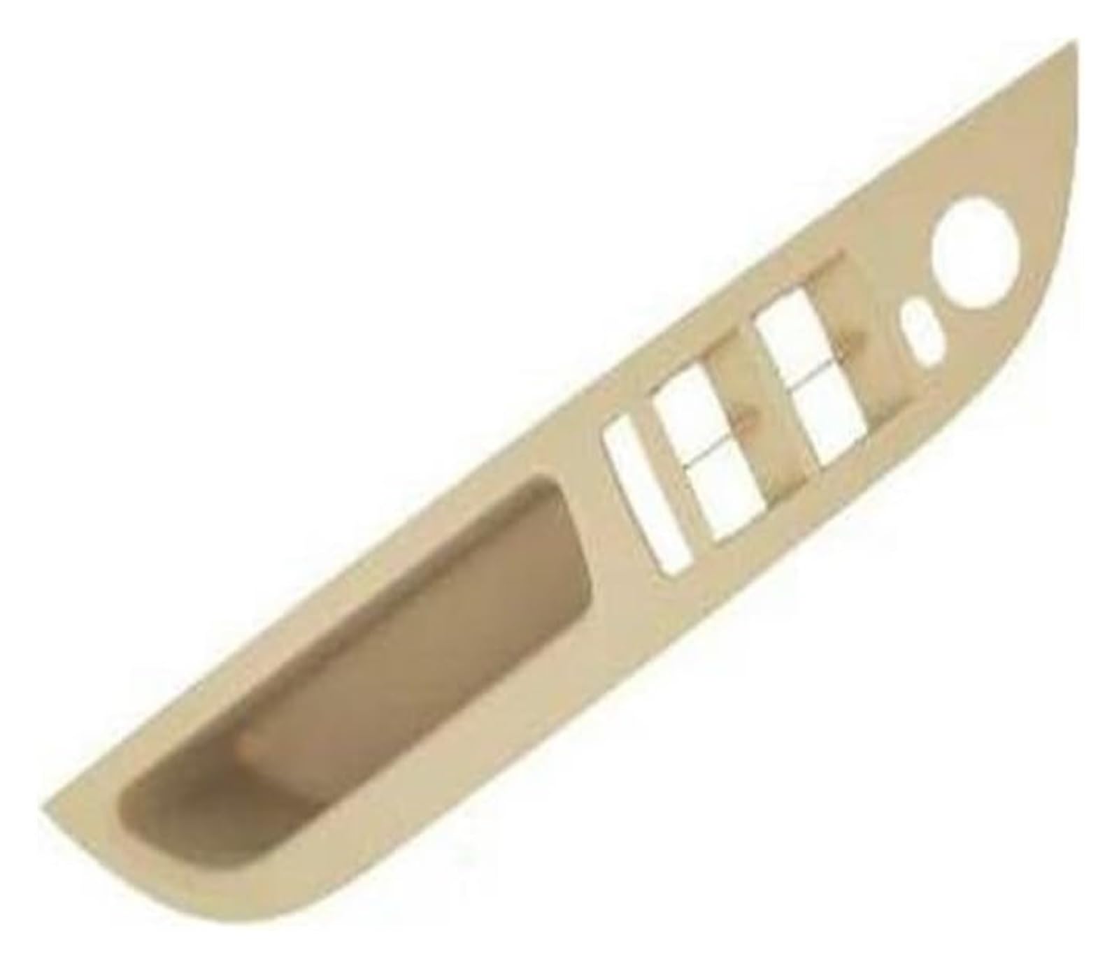Innengriff Autotür Für 5 Series E60 Links Rechts Auto Innengriff Innentür Armlehne Panel Pull Trim Abdeckung(Single Beige) von PTGZGFNPAM