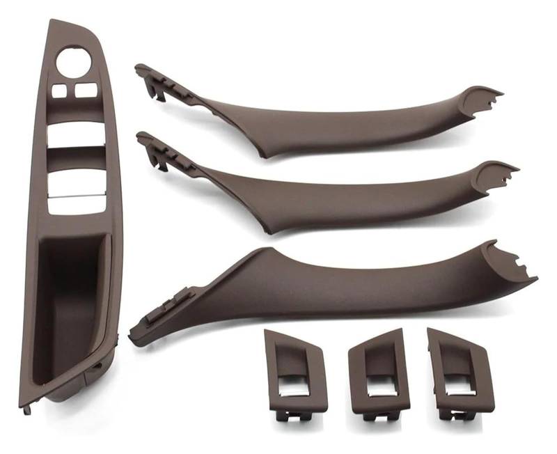 Innengriff Autotür Für 5 Series F10 F11 520i 523i 525i 528i 530i LHD Auto-Innentürgriff Armlehne Panel Pull Trim Cover(Lhd Moka Set) von PTGZGFNPAM