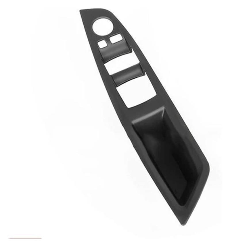 Innengriff Autotür Für 5 Series F10 F11 F18 2011–2017 LHD Auto-Innengriff Innentürverkleidung Pull Trim Cover Armlehne Aufkleber(1pc Main Black) von PTGZGFNPAM
