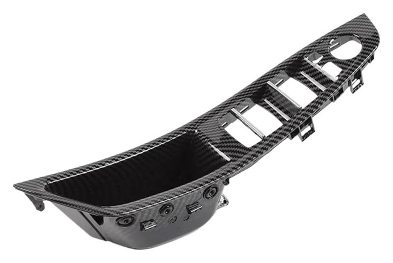 Innengriff Autotür Für 5 Series F10 F11 F18 520 523 525 528 530 LHD Fahrerseite Armlehne Türgriff Panel Abdeckung(Carbon Fiber Pattern) von PTGZGFNPAM