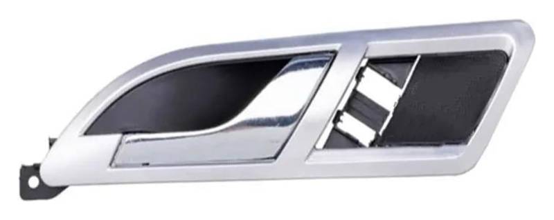 Innengriff Autotür Für Superb 2001 2002 2003-2008 Auto Innen Türgriff Interne Schlüssel Auto Innen(Silver Rear Left) von PTGZGFNPAM