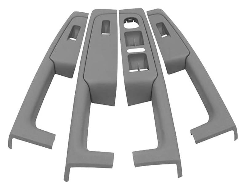 Innengriff Autotür Für Superb 2008-2013 3T1867157 3T1867158 3T0867161 Innentürgriff Armlehne Rahmen Handschuh(4 Pcs-grey) von PTGZGFNPAM