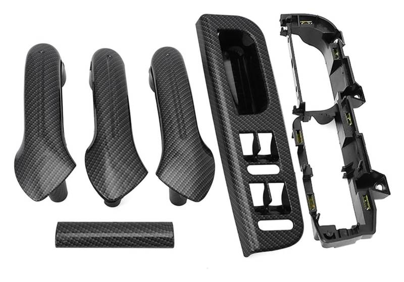 Innengriff Autotür Für VW Für B&ORA Für G&olf 4 MK4 Für J&etta 1999-2004 Auto Innen Haltegriff Innen Tür Armlehne(6pcs) von PTGZGFNPAM