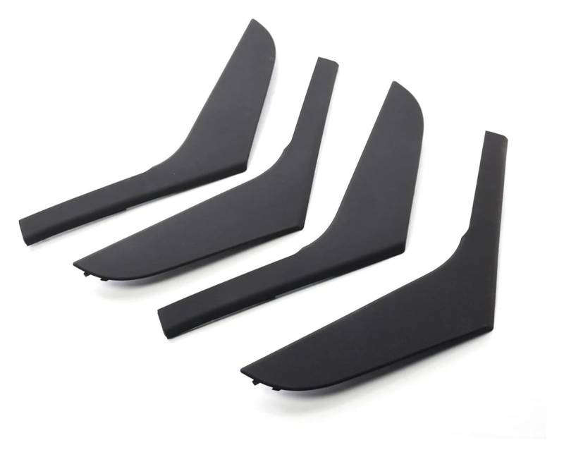 Innengriff Autotür Für VW Für G&olf 6 2009-2013 5K4868039A 5K4868040A Auto Innen Tür Armlehne Griff Streifen Abdeckung 4Pcs Set(4pcs Black) von PTGZGFNPAM