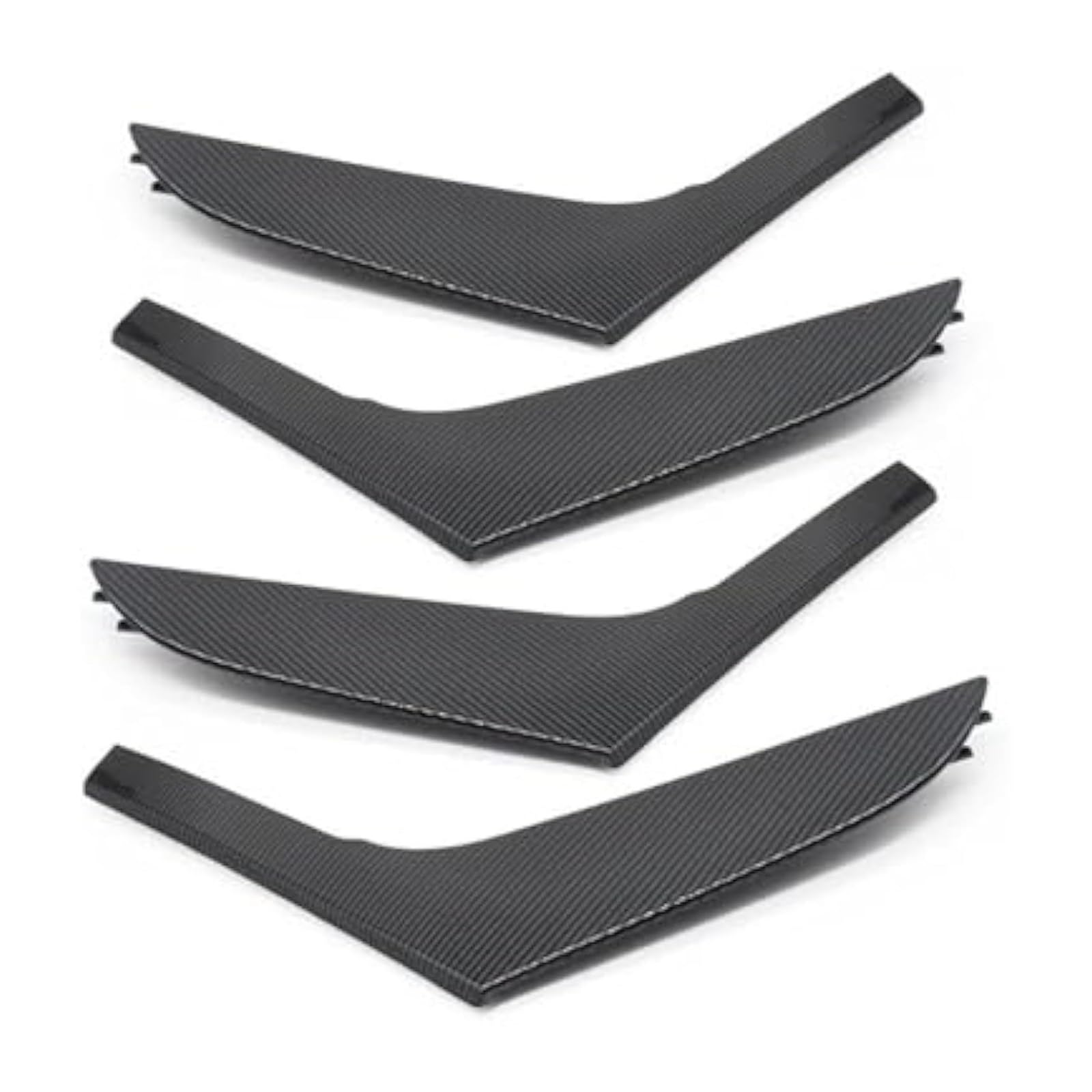 Innengriff Autotür Für VW Für G&olf 6 GTI MK6 2009-2014 4 Türen Auto Innen Links Rechts Tür Pull Griff Panel Trim Abdeckung(Carbon Pattern 4pcs Set) von PTGZGFNPAM