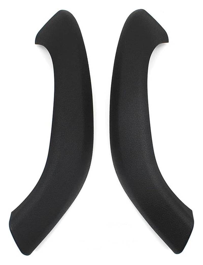 Innengriff Autotür Für X1 X2 F48 F49 F39 2016-2022 Auto Innen Vorne Hinten Türgriff Äußere Abdeckung Trim 2PCS 4PCS(Black 2pcs) von PTGZGFNPAM