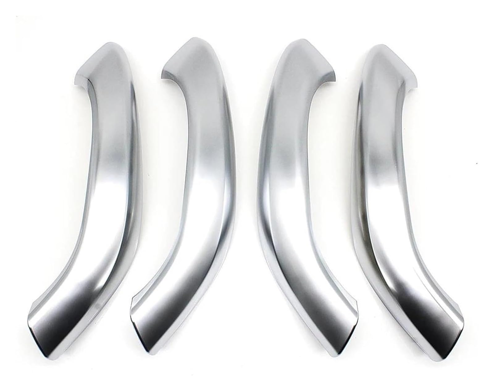 Innengriff Autotür Für X1 X2 F48 F49 F39 2016-2022 Auto Innen Vorne Hinten Türgriff Äußere Abdeckung Trim 2PCS 4PCS(Silver Chrome 4pcs) von PTGZGFNPAM
