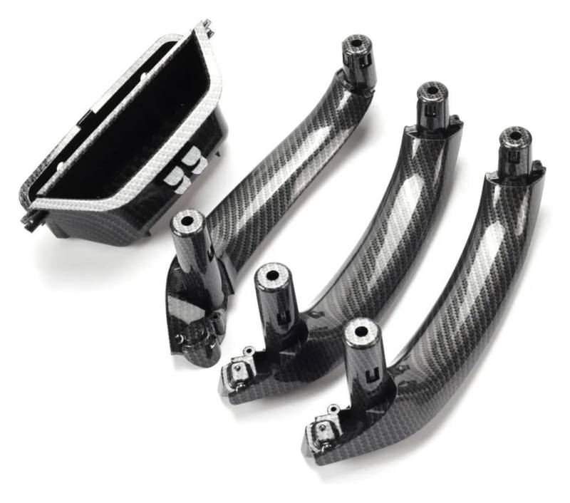 Innengriff Autotür Für X3 X4 F25 F26 2010–2016 LHD RHD 51417250307 Auto Vorne Links Türinnengriff Zugverkleidung Griff(Lhd Carbonfiber Pattern Set) von PTGZGFNPAM