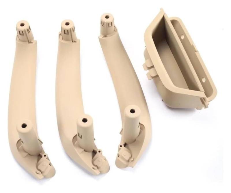 Innengriff Autotür Für X3 X4 F25 F26 2010–2016 LHD RHD 51417250307 Auto Vorne Links Türinnengriff Zugverkleidung Griff(Rhd 4pcs Beige) von PTGZGFNPAM