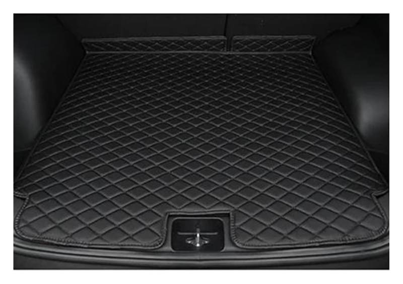 Laderaumwanne Für A4 B9 2017 2018 2019 Kofferraummatten Auto Wasserdichter Cargo Liner Teppich(Black line A,1 PCS) von PTGZGFNPAM